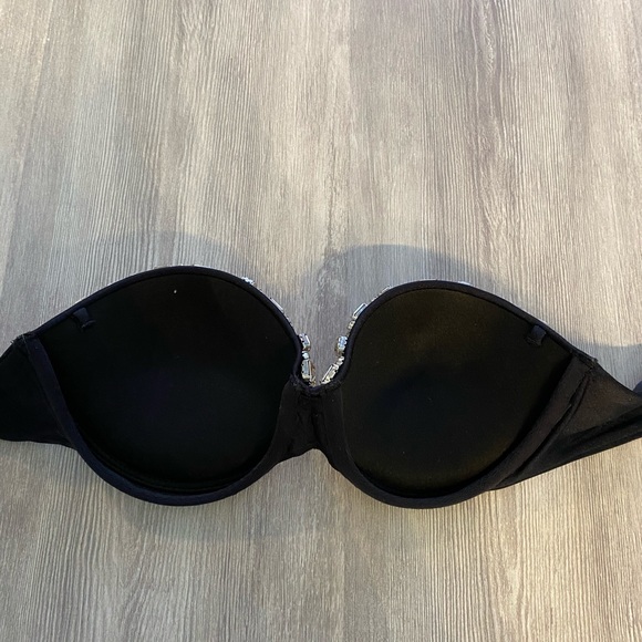 RARE Iconic luxe Very Sexy Halter Victoria’s Secret Jewelled XS-S Bikini Top - Picture 7 of 16